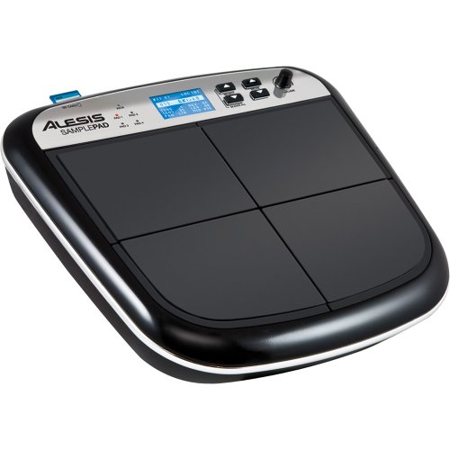 Alesis SamplePad | Compact 4-Pad Electronic Drum and Sample Instrument [2012 model]