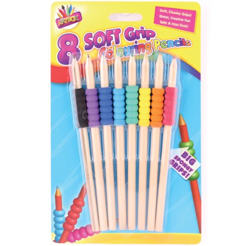 Artbox Bright Grip Colouring Pencil (Pack of 8)