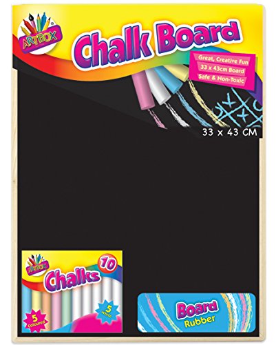 Artbox 33x34cm Large Chalk Board