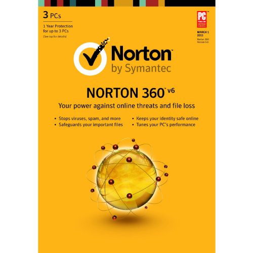 Norton 360 6.0 – 1 User / 3 PC [Old Version]