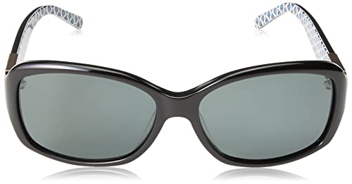 Kate Spade New York Women’s Annika Rectangular Sunglasses, Black & Blue/Gray Polarized, 57 mm | The Storepaperoomates Retail Market - Fast Affordable Shopping