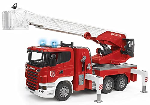 Bruder 03590 Scania R-Serie Fire Engine with Water Pump and L and S Module | The Storepaperoomates Retail Market - Fast Affordable Shopping