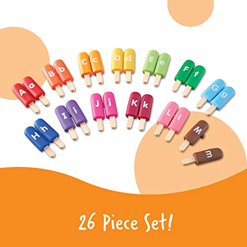 Learning Resources Smart Snacks Alpha Pops, 26 Pieces, Age 2+, Toys for Toddlers, Toddler Alphabet, Learning ABC, Learning Toys | The Storepaperoomates Retail Market - Fast Affordable Shopping