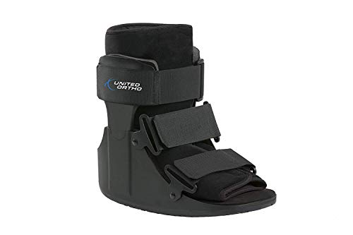 United Ortho Short Cam Walker Fracture Boot, Medium, Black | The Storepaperoomates Retail Market - Fast Affordable Shopping