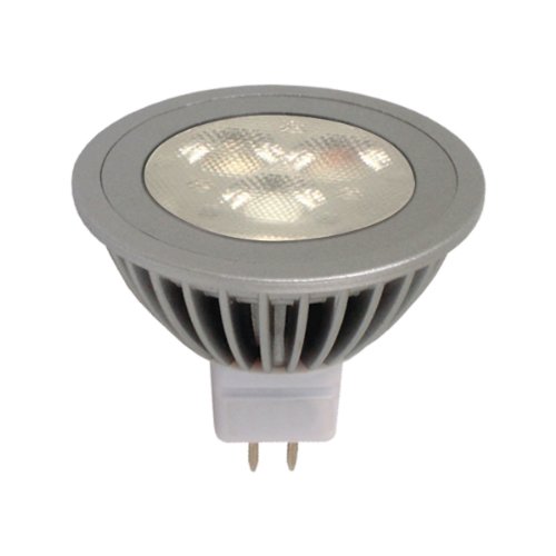 GE Lighting 62917 Energy Smart LED 4.5-Watt (20-watt replacement) 210-Lumen MR16 Floodlight Bulb with GU5.3 Base, 1-Pack