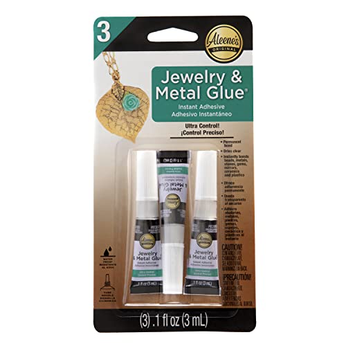 Aleene’s 94830 Jewelry & Metal Glue 3/Pkg.1oz