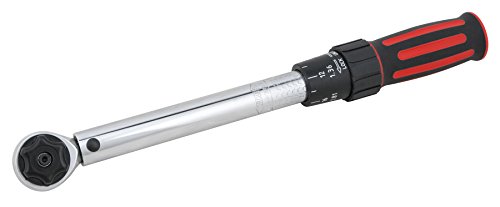 Performance Tool M196 1/4-Inch Drive 250 in/lb Click Torque Wrench, black