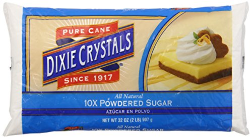 Dixie Crystals Powdered Sugar, 2-Pound (Pack of 6)