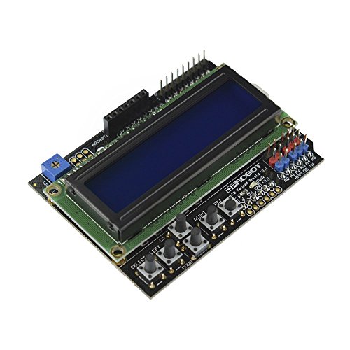 DFROBOT Gravity: 1602 LCD Keypad Shield For Arduino