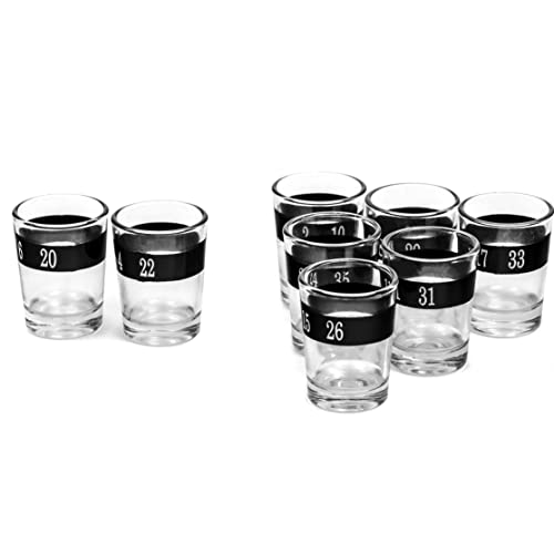 EZ DRINKER 16pc Shot Roulette Game Set – Shot Spinning Drinking Game | The Storepaperoomates Retail Market - Fast Affordable Shopping