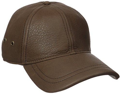 Stetson Men’s Oily Timber Baseball Cap, Brown, One Size