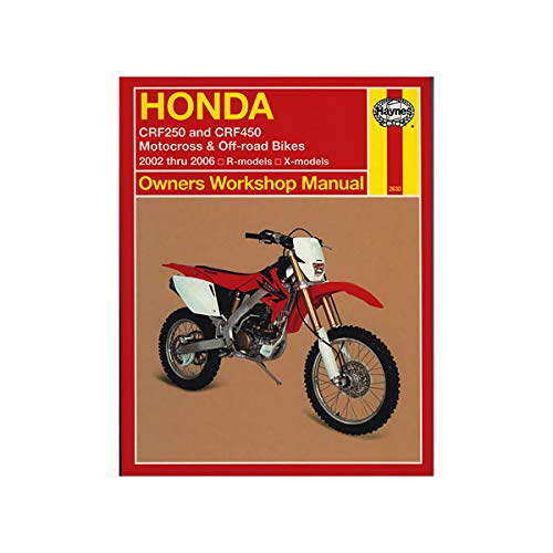 Haynes Repair Manual for 02-06 Honda CRF450R