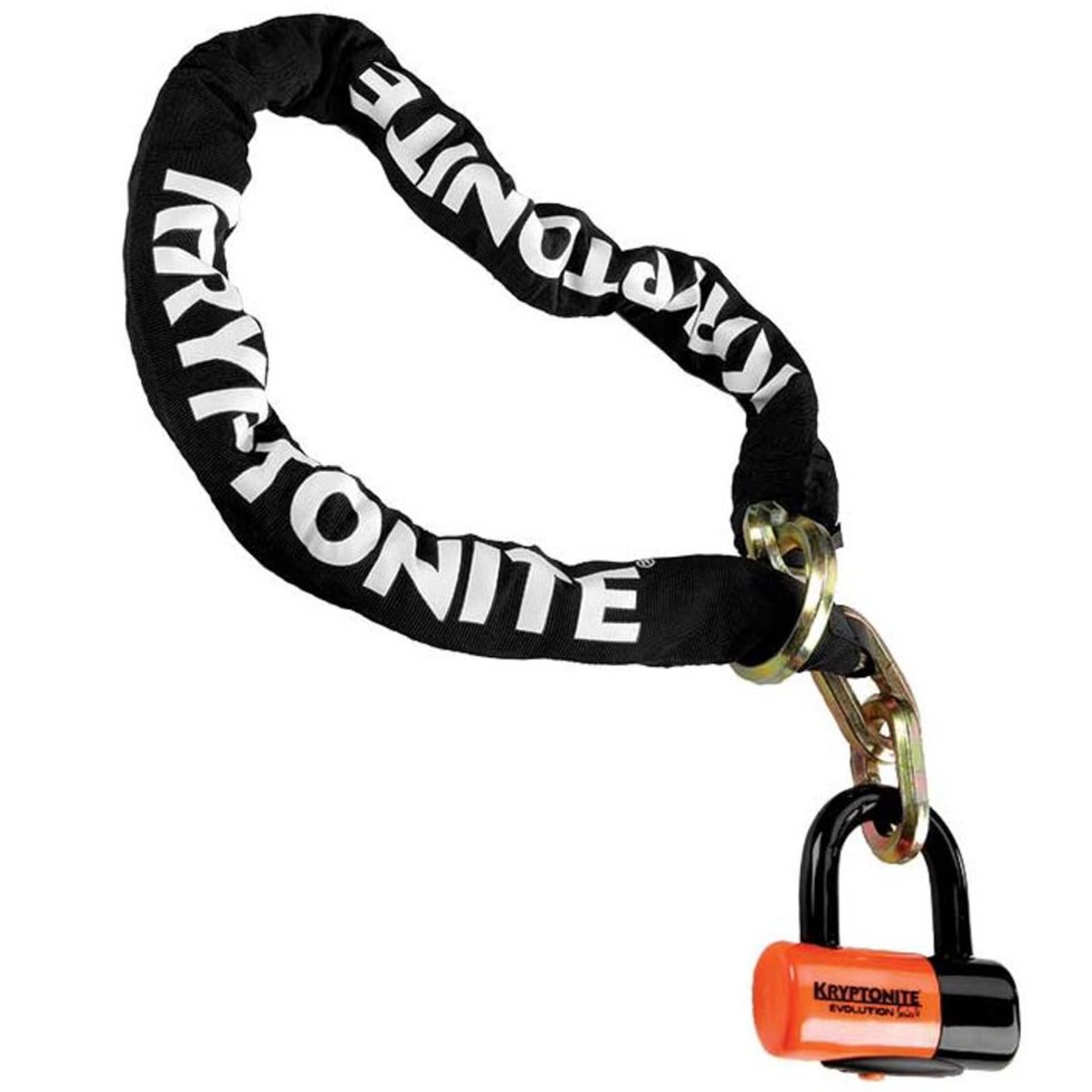 Kryptonite New York Cinch Ring Security Chain (12mm x 130cm) withEVS4 Disc 14mm Shackle | The Storepaperoomates Retail Market - Fast Affordable Shopping