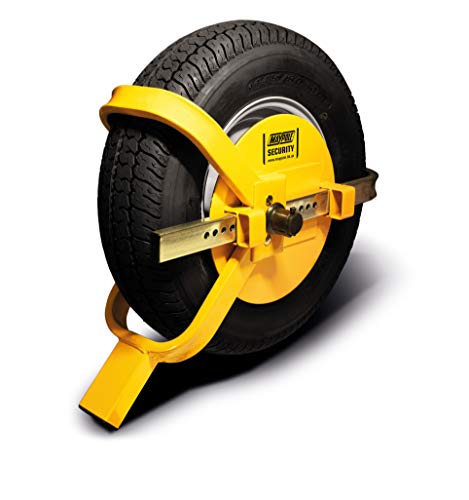 Maypole 8-10 inch Trailer Wheel Clamp, MP9061, Yellow