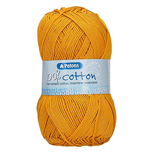 Patons 100% Cotton DK – Yellow (2740)