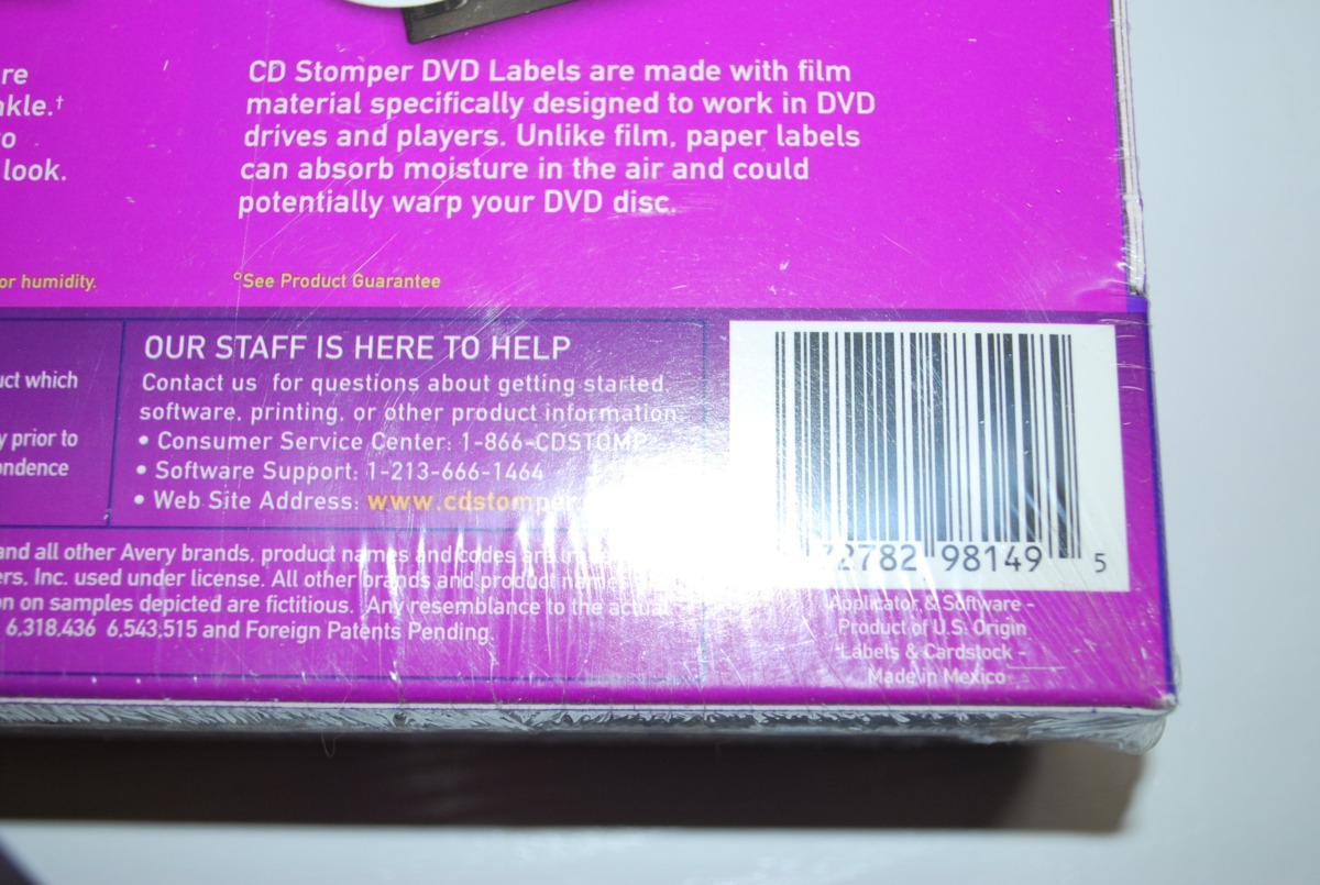 CD Stomper CD/DVD Labeling System: 380 Labels and Software | The Storepaperoomates Retail Market - Fast Affordable Shopping