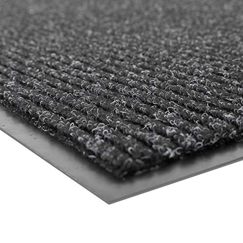 Notrax – 109S0035CH 109 Brush Step Entrance Mat, for Home or Office, 3′ X 5′ Charcoal
