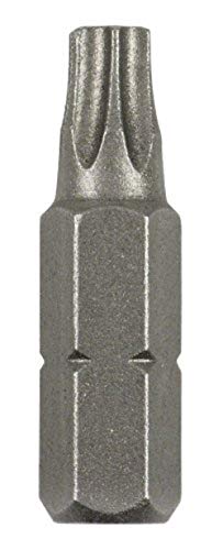 Bosch 2609255934 25mm Torx Screwdriver Bit in Standard Quality T20 (2 Pieces)