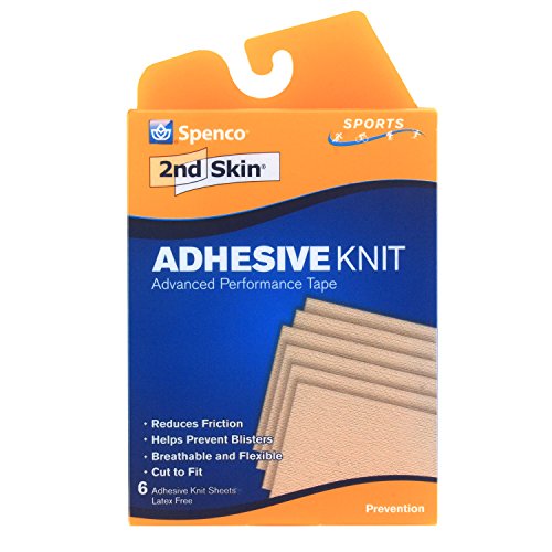 Spenco 2nd Skin Adhesive Knit Blister Protection, Sports, 6 Count