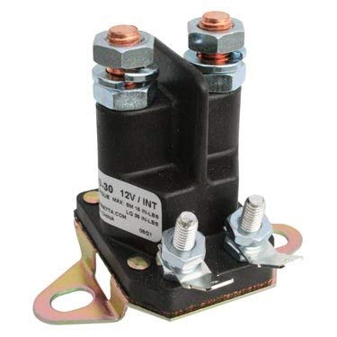 Toro Replacement Starter Solenoid – 4-Pole / 12 V / 5/16-24 – Replaces 28-4210/47-1910/110167