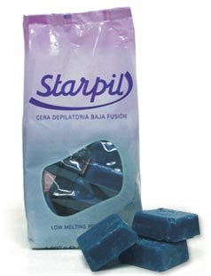 Starpil Wax – Stripless Blue (Original Blend) – Low Temperature Hard Wax Tablets for Painless Hair Removal – 2.2lb/35oz Bag