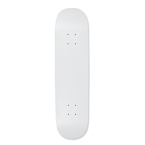 Moose Blank Skateboard Deck, Dipped White, 7.5-Inch
