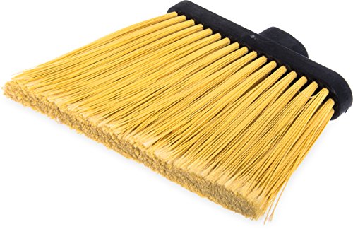 Carlisle FoodService Products CFS 3686700 Duo-Sweep Duo-Sweep Flagged Angle Broom Head Only, 12″, Natural