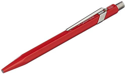 Caran d’Ache 849: Metal Pen Ballpoint Red, Red Cartridge (849.020)