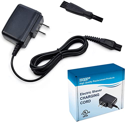 HQRP 15V AC Adapter Compatible with Philips Norelco 3100 3500 9000 9700 Series, S9721 AT811 7885XL 7886XL 8020X 8040X 8060X 8138XL 8867XL 8880XL 8881XL 8883XL 8890XL MG5750 BG2034 Shaver Charger