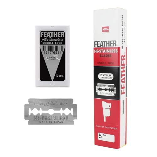 Feather Double Edge Safety Razor Blades 100 Count