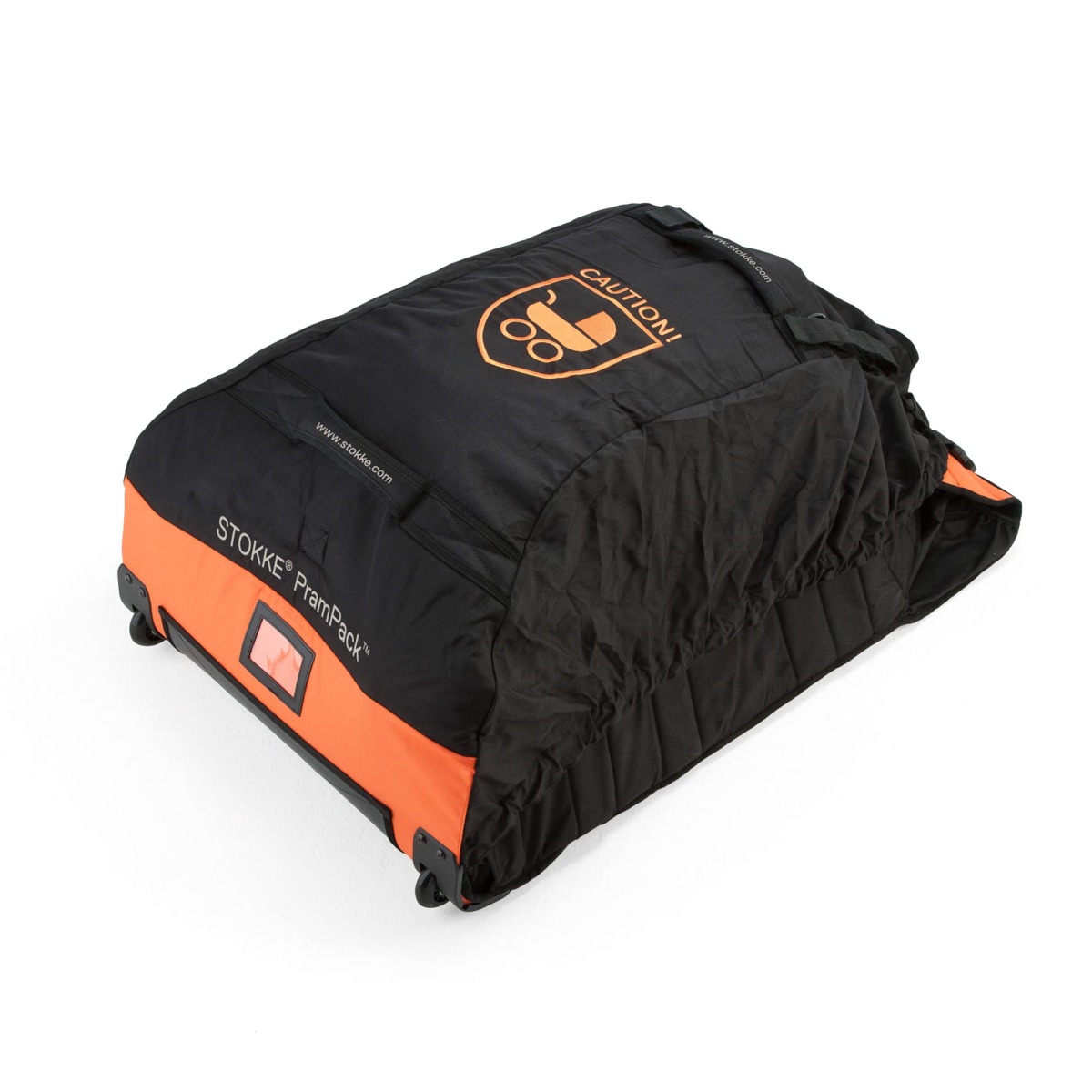 Stokke PramPack, Black & Orange – Protects Your Stroller While You Travel – Lightweight – Rolls Up for Easy Storage – Fits Most Strollers on The Market | The Storepaperoomates Retail Market - Fast Affordable Shopping