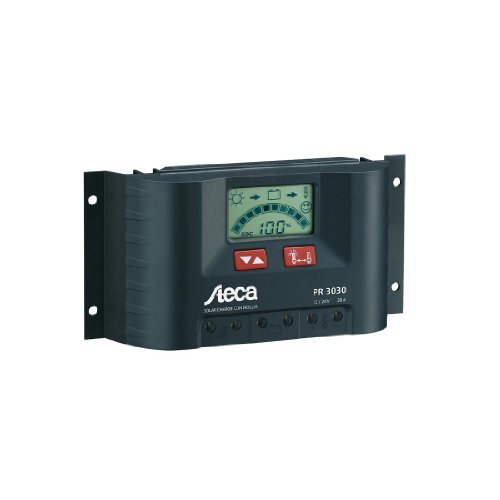 Steca 12 / 24 Volt 10 Amp Solar Charge Controller with Lcd Display