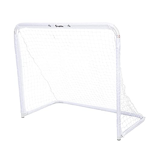Franklin Sports Steel Goal – All Sport Soccer, Lacrosse Field Hockey and Street Hockey Goal – 50″x42″ Youth Goal and Net – Backyard Goal