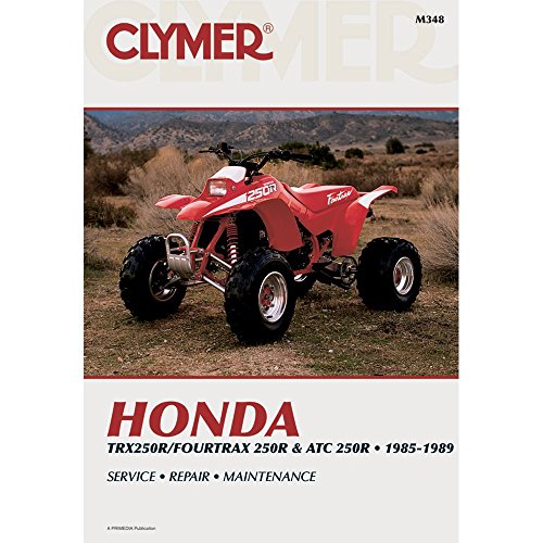 Clymer Repair Manual for Honda ATV TRX250R ATC 250R 85-89