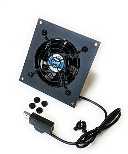 Coolerguys USB Powered Cooling Fan Kits (Single 80mm)