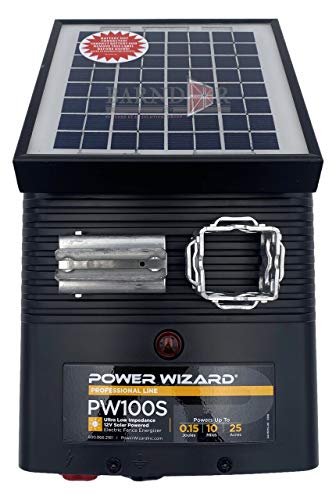 PW100S 12V Solar Fence Enegizer