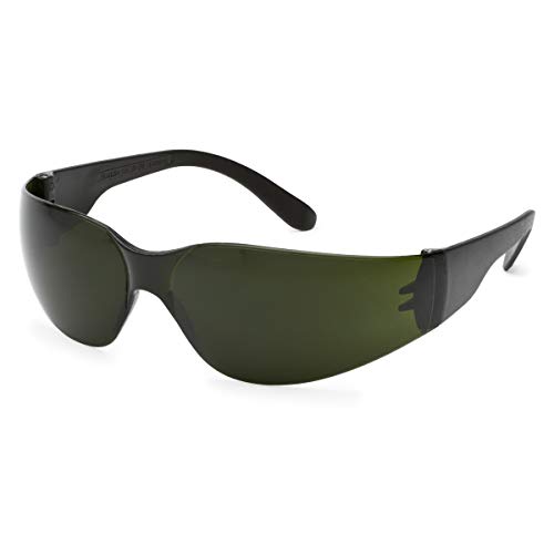 Lincoln Electric Starlite Safety Glasses | Shade / IR 5 | Anti Scratch | K2967-1, Black