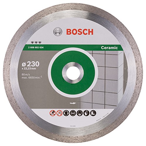 Bosch Professional 2608602634 Diamond Cutting disc Best for Ceramic, Silver/Grey