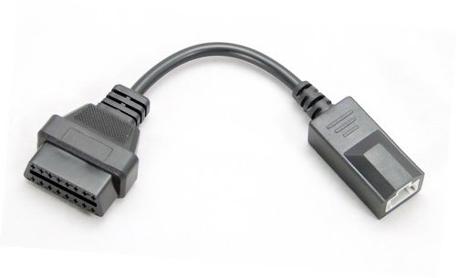 Goliton® OBD OBD2 16 Pin Connector Diagnostic Adapter Compatible for Honda 3 Pin