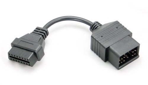 Goliton® OBD OBD2 16 Pin Connector Diagnostic Adapter Compatible for Toyota 17 Pin