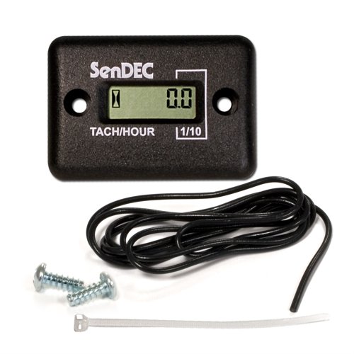 GDI Surface-Mount Hour Meter with Tachometer, Model Number N111-0100-1005