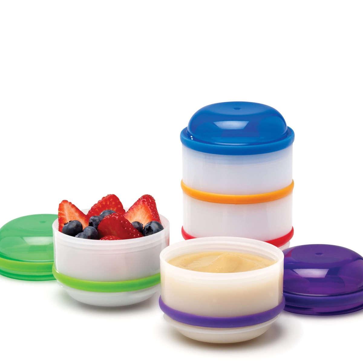 Dr. Brown’s Snack-A-Pillar, Snack and Dipping Cups, 4 Count | The Storepaperoomates Retail Market - Fast Affordable Shopping