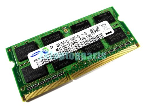 Samsung 4GB DDR3 1333MHz Unbuffered SODIMM 4GB DDR3 1333MHz Memory Module – Memory Module (DDR3, Laptop, 204-pin SO-DIMM, 2 x 2 GB, SO-DIMM, 512Mx64)