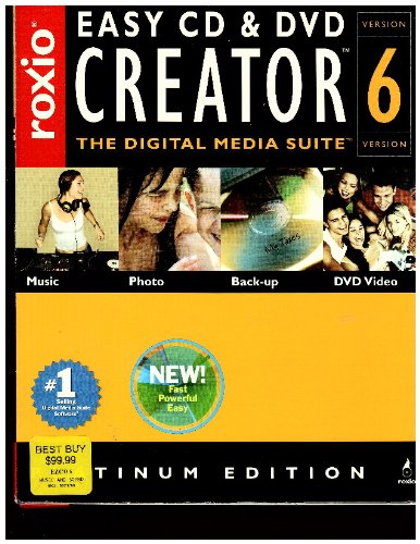 Easy Cd & Dvd Creator 6 .. the Digital Media Suite