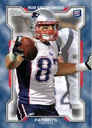 2010 Topps Gridiron Rookie of the Week #10 Rob Gronkowski RC – New England Patriots – Limited Edition NFL Football Rookie Card