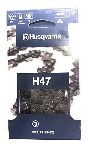 Husqvarna 501842672 20″ H47-72 Round Cutter .050″ Gauge 72 Link Chainsaw Chain