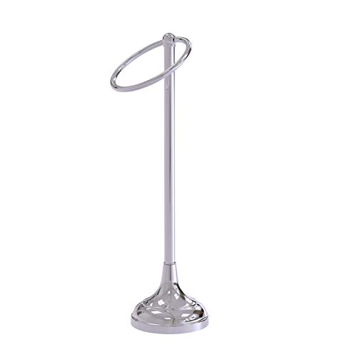 Allied Brass TR-10 Vanity Top 1 Ring Guest Towel Holder, Polished Chrome