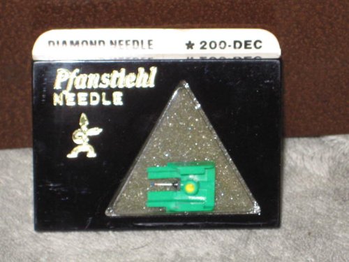 Pfanstiehl 200-DEC Diamond Phonograph Record Player Needle – Audio Technica ATS-11E, AT-11E