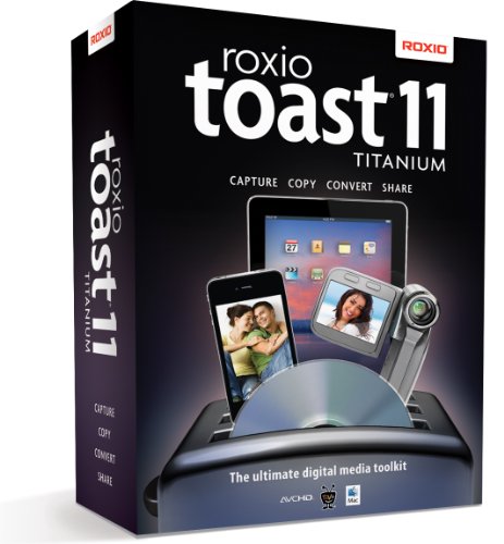 Roxio Toast 11 Titanium Mac [Old Version]