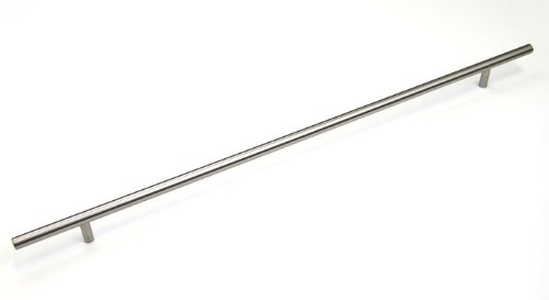 Euro 20 inch (500mm) Cabinet Stainless Steel Handle Bar Pull with 16-1/2 Inch Hole to Hole Spacing